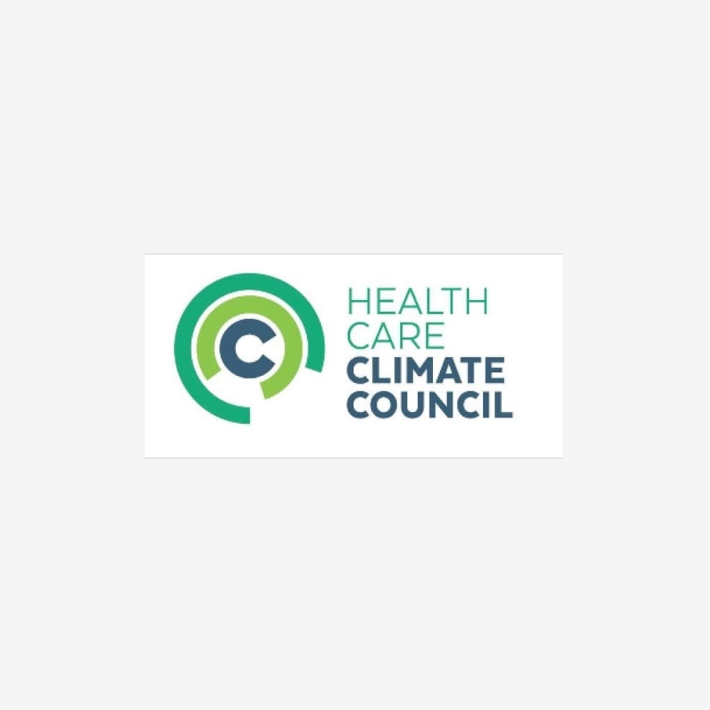 The Health Care Climate Council logo.